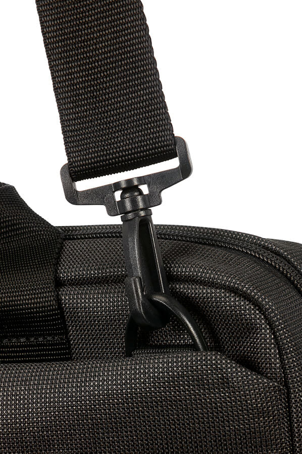 Samsonite Network 3 Notebook-Tasche – für Notebooks bis 14,1", 10 l, Aufsteckfunktion, Polyester, schwarz