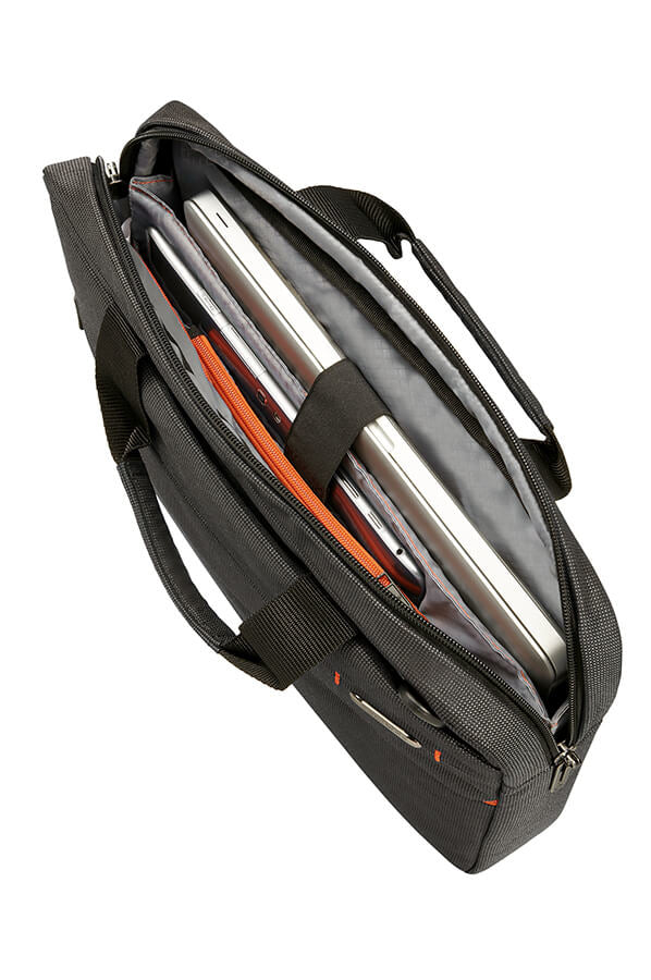Samsonite Network 3 Notebook-Tasche – für Notebooks bis 14,1", 10 l, Aufsteckfunktion, Polyester, schwarz