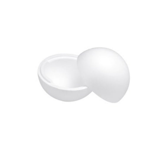 GLOREX Styroporkugel, teilbar, Polystyrol, weiss, Ø 15 cm, 1 Stk., Art.-Nr. 63803839