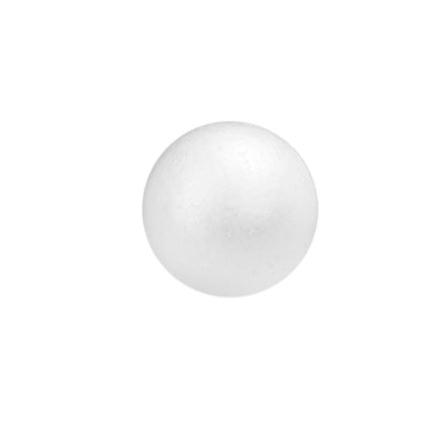 GLOREX Styroporkugel, Polystyrol, Weiss, Ø 4 cm, 5 Stk., 63803528