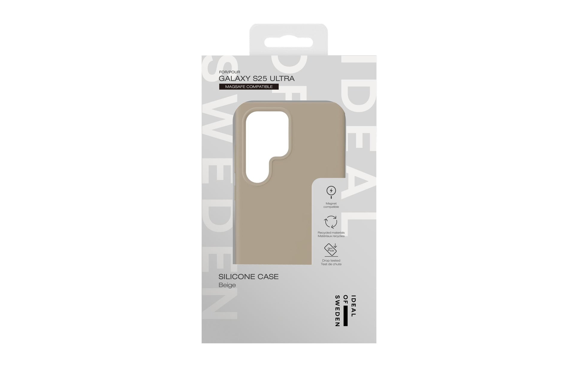 iDeal of Sweden Backcover – für Samsung Galaxy S25 Ultra – beige – MagSafe kompatibel