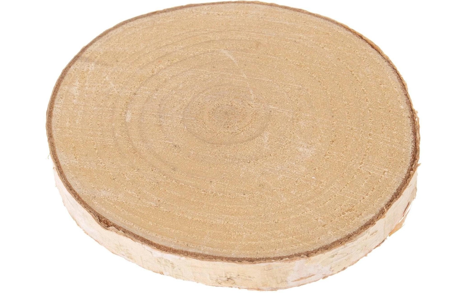 Opiflor Holzscheibe, Birke, Rund, Ø 11 cm × 1 cm, 1 Stk., Art.-Nr. 210053