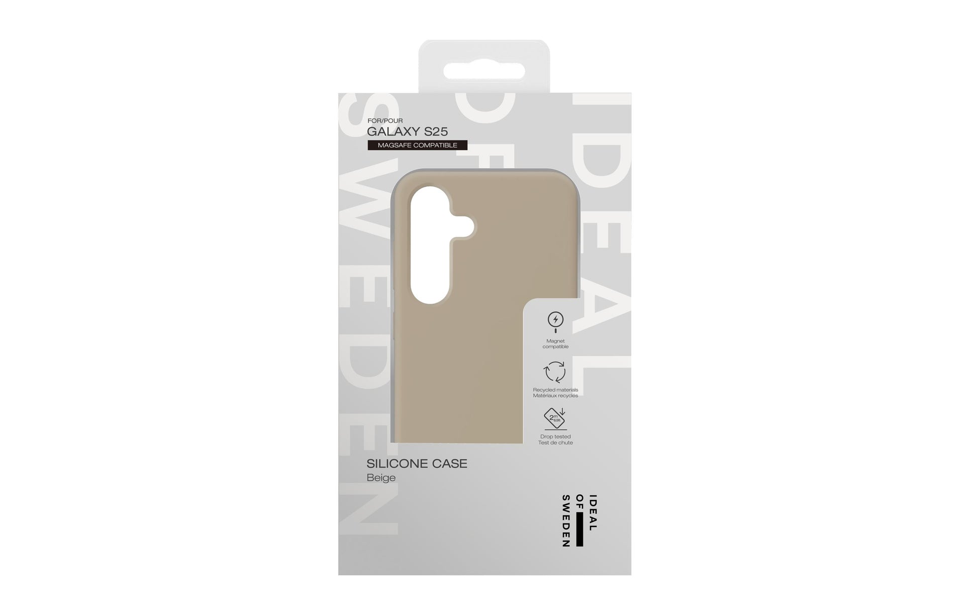 Ideal of Sweden – Backcover – für Samsung Galaxy S24/S25 – Beige – MagSafe-kompatibel
