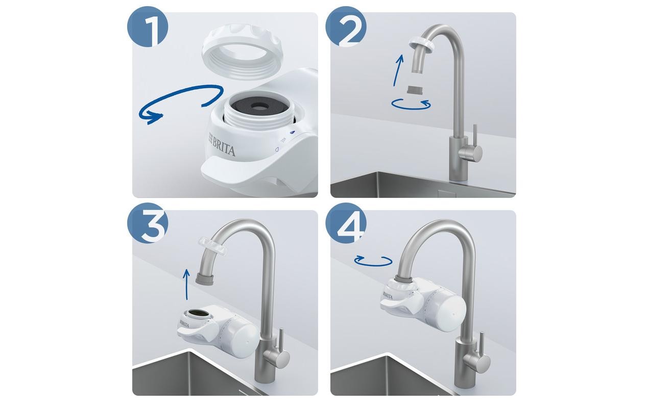 BRITA On Tap V – Wasserfilter-Kartusche, Aktivkohle, für BRITA On Tap, 1 Stück