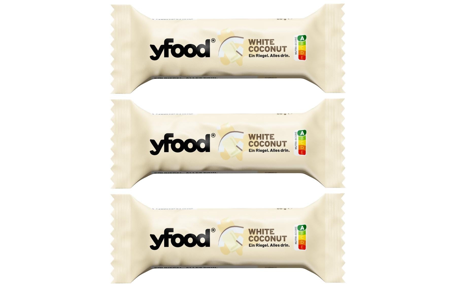 YFood Protein-Riegel – Kokos – 180 g