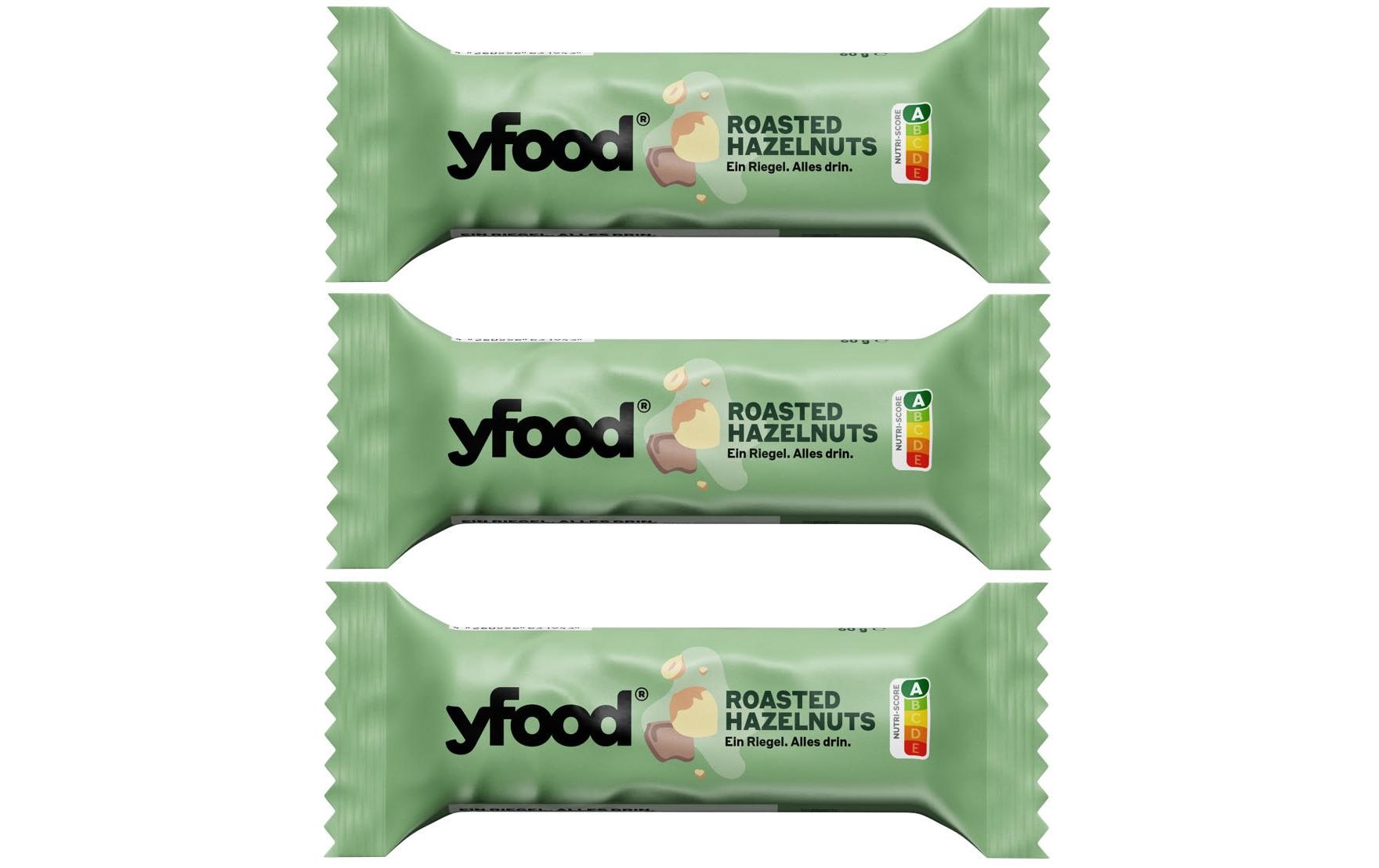 YFood Protein-Riegel – Haselnuss – 180 g