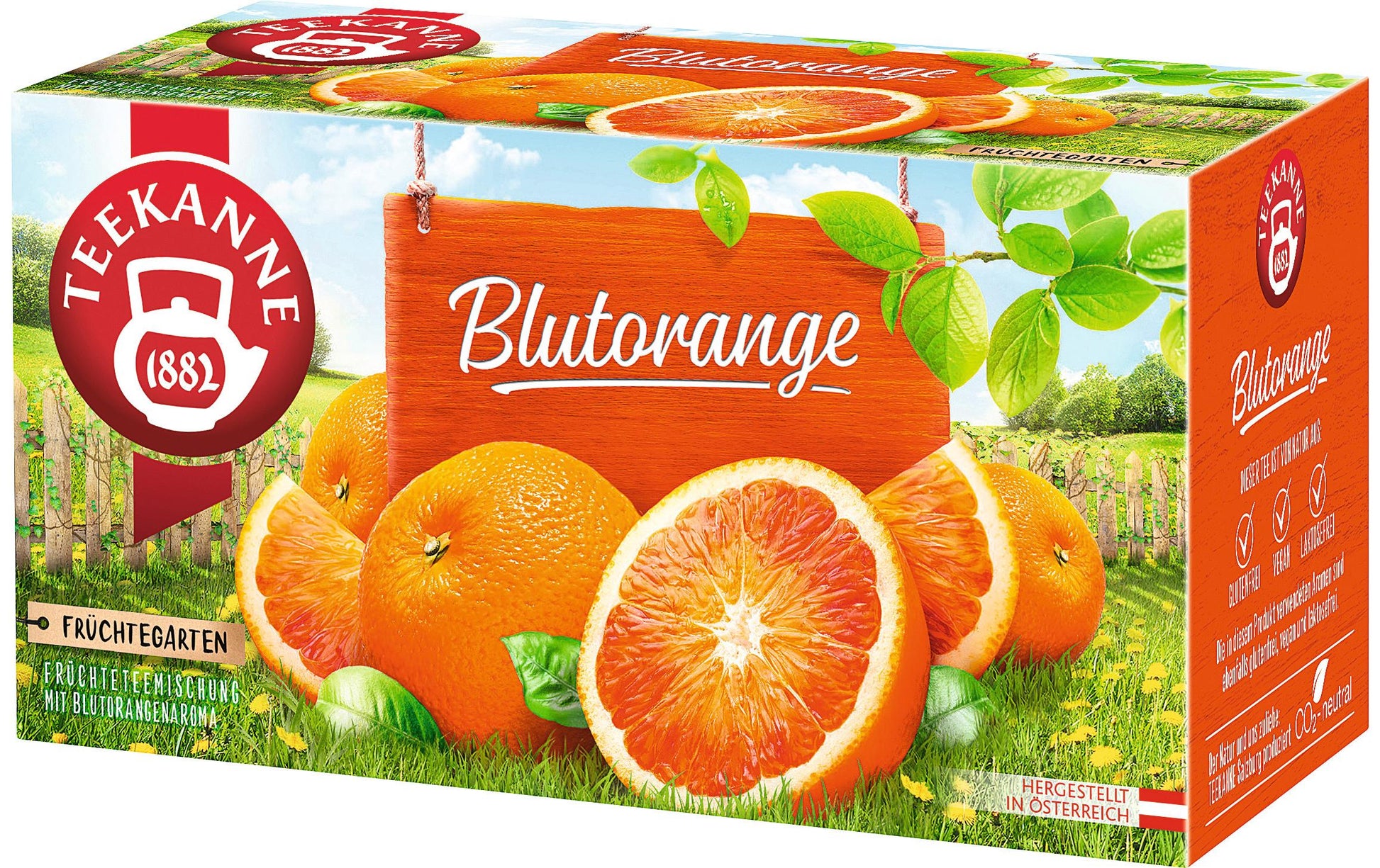 Teekanne Blutorangen-Früchtetee – Teebeutel 20 Beutel