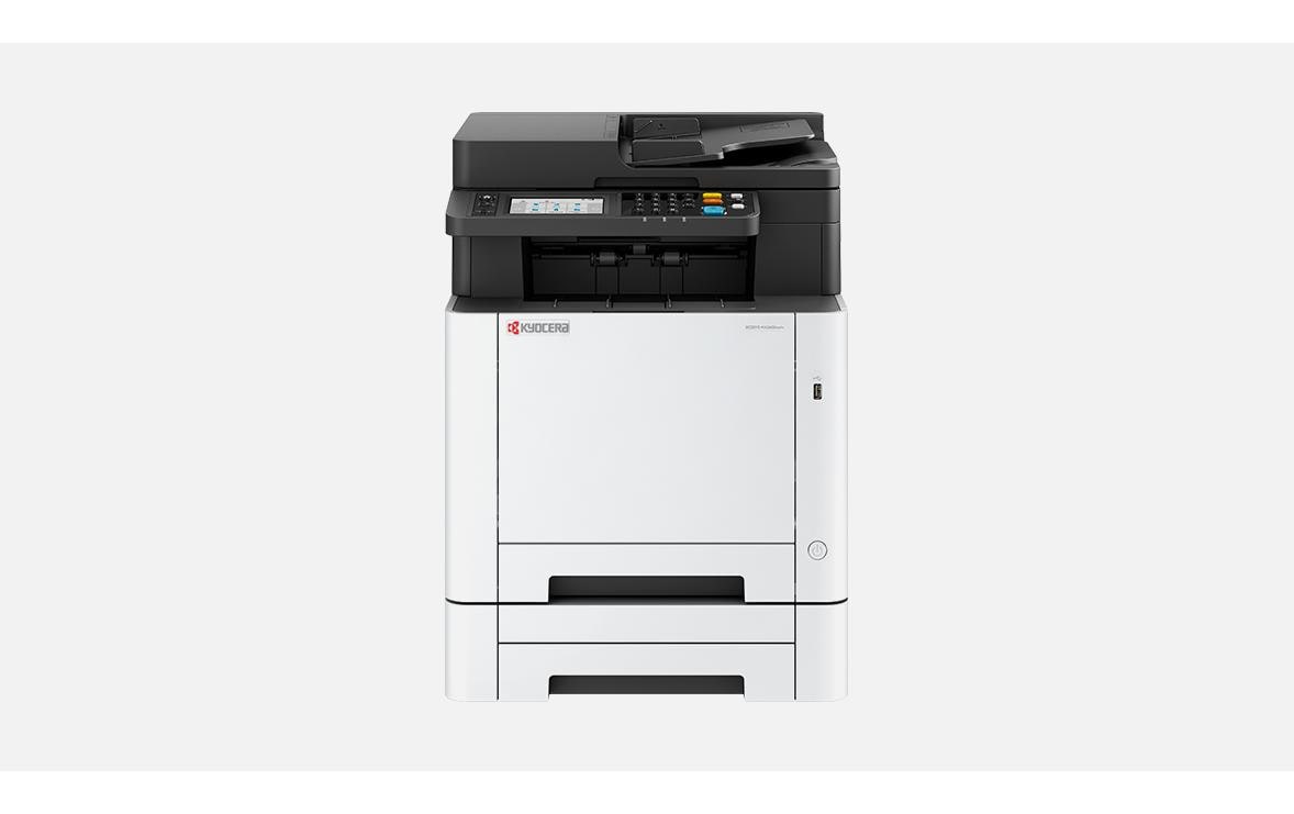 Kyocera ECOSYS MA2600CWFX – Farbiges Laser-MFP A4, 4-in-1 – USB/LAN/WLAN – Duplex, ADF – 26 Seiten/Min S/W