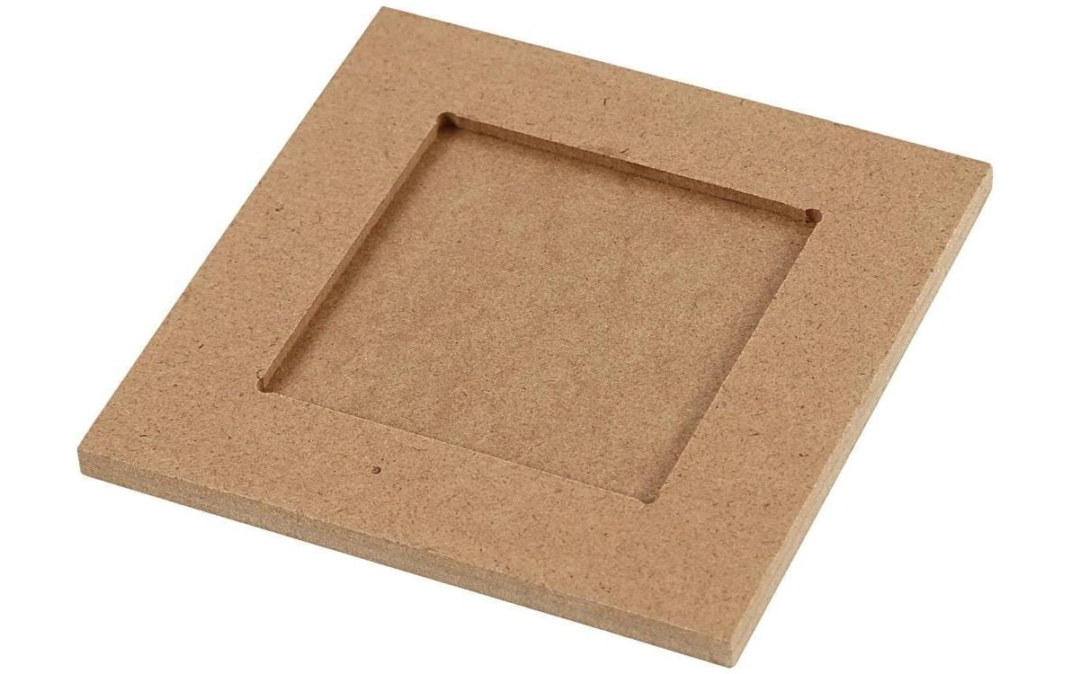Creativ Company Bilderrahmen – für 10 × 10 cm – Holz, Braun