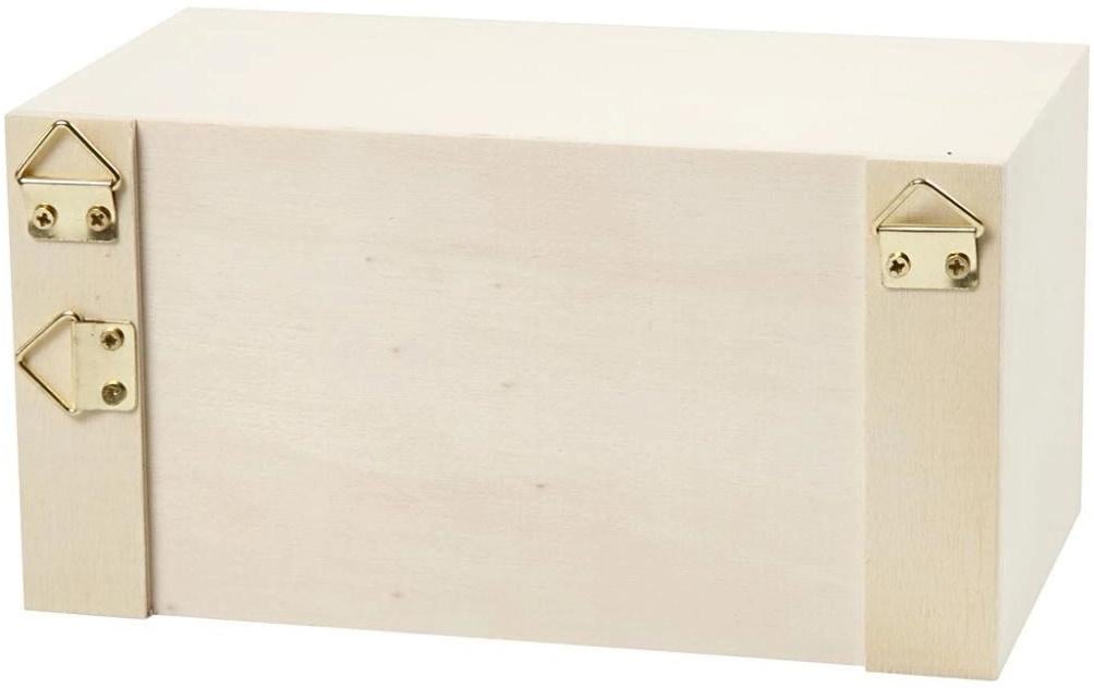 Creativ Company Truhe – Holz – natur – 177 × 92 × 92 mm