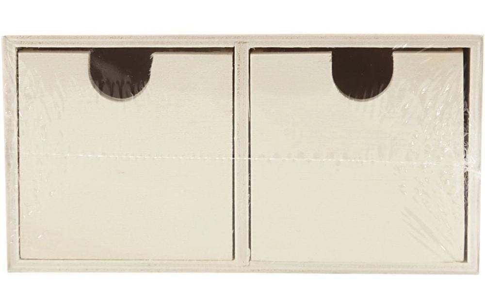 Creativ Company Truhe – Holz – natur – 177 × 92 × 92 mm