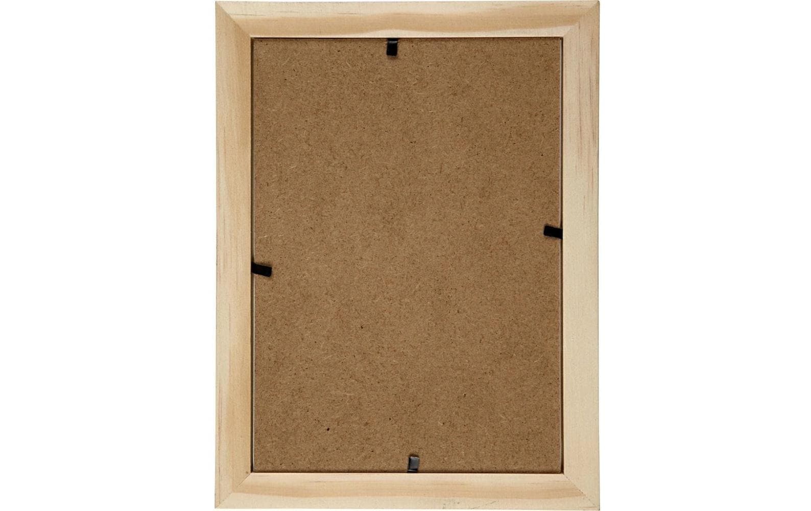 Creativ Company Bilderrahmen – für 16 × 21 cm – Holz & Glas, natur