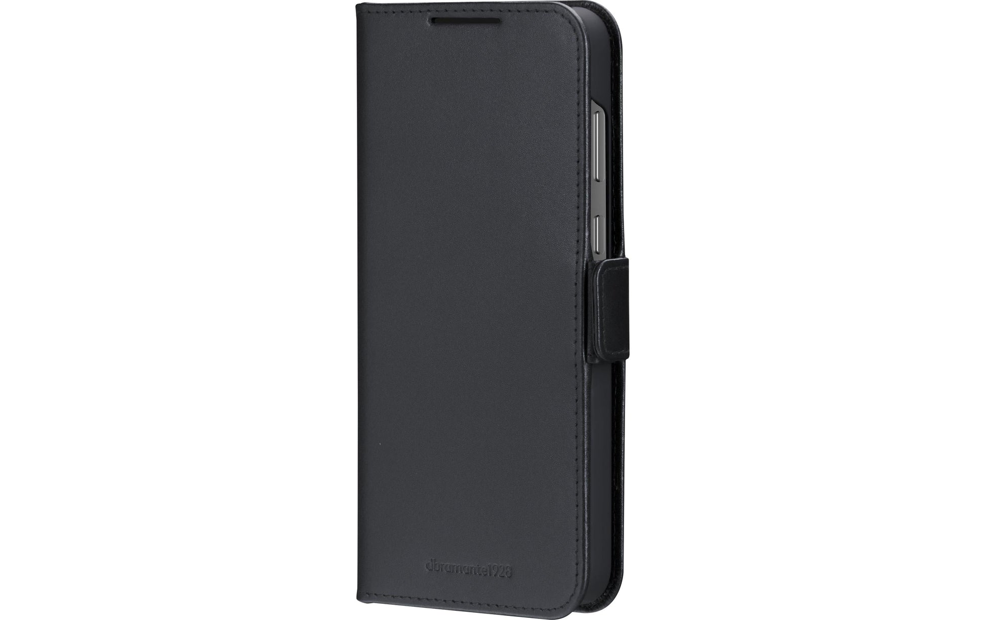 dbramante1928 Copenhagen Wallethülle – für Samsung Galaxy S25, mit Ständer, 3 Kartenfächer, Leder, schwarz