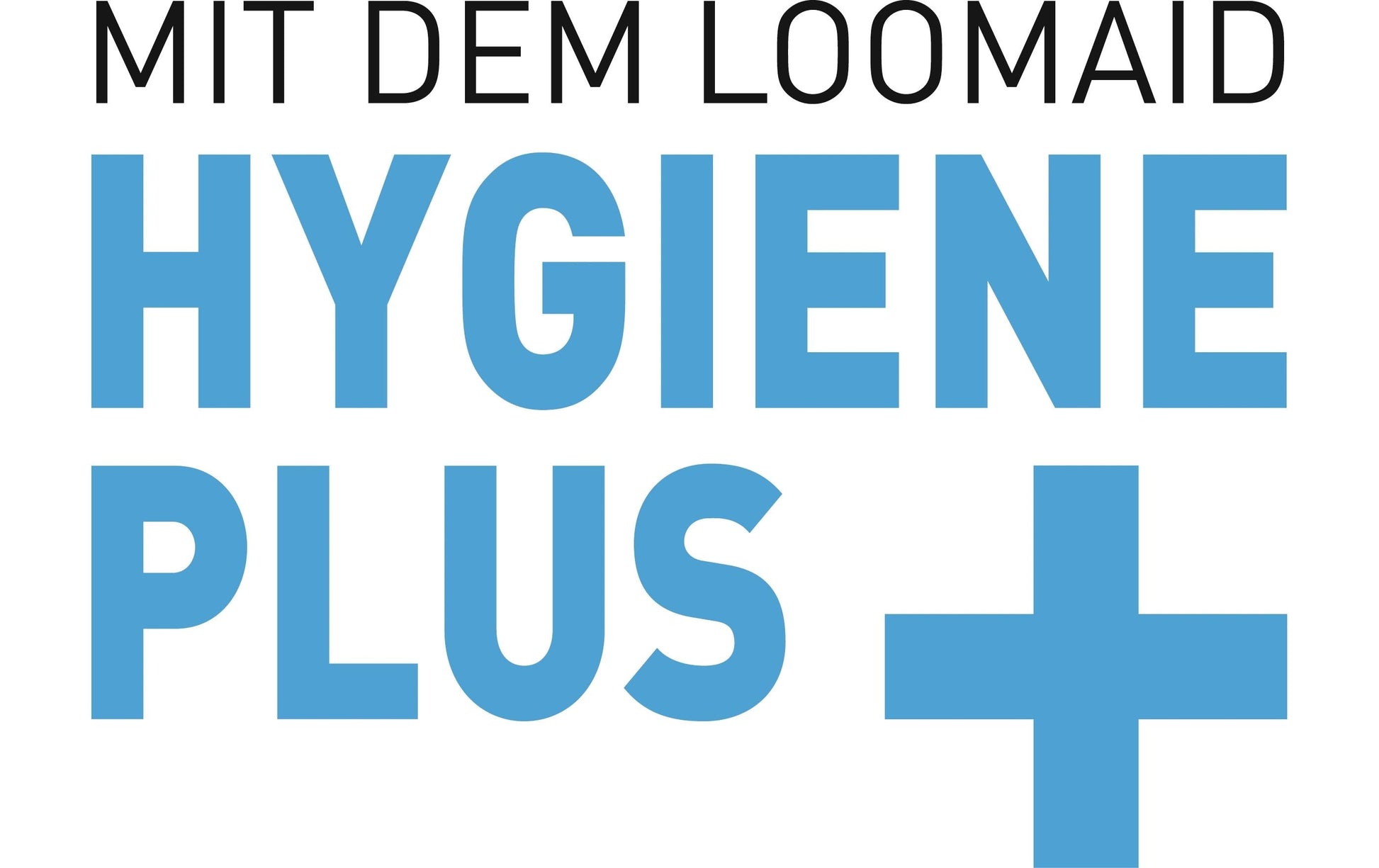 Loomaid WC-Bürstenset – Kunststoff, Edelstahl, Blau, H 38 cm, Ø 9,5 cm