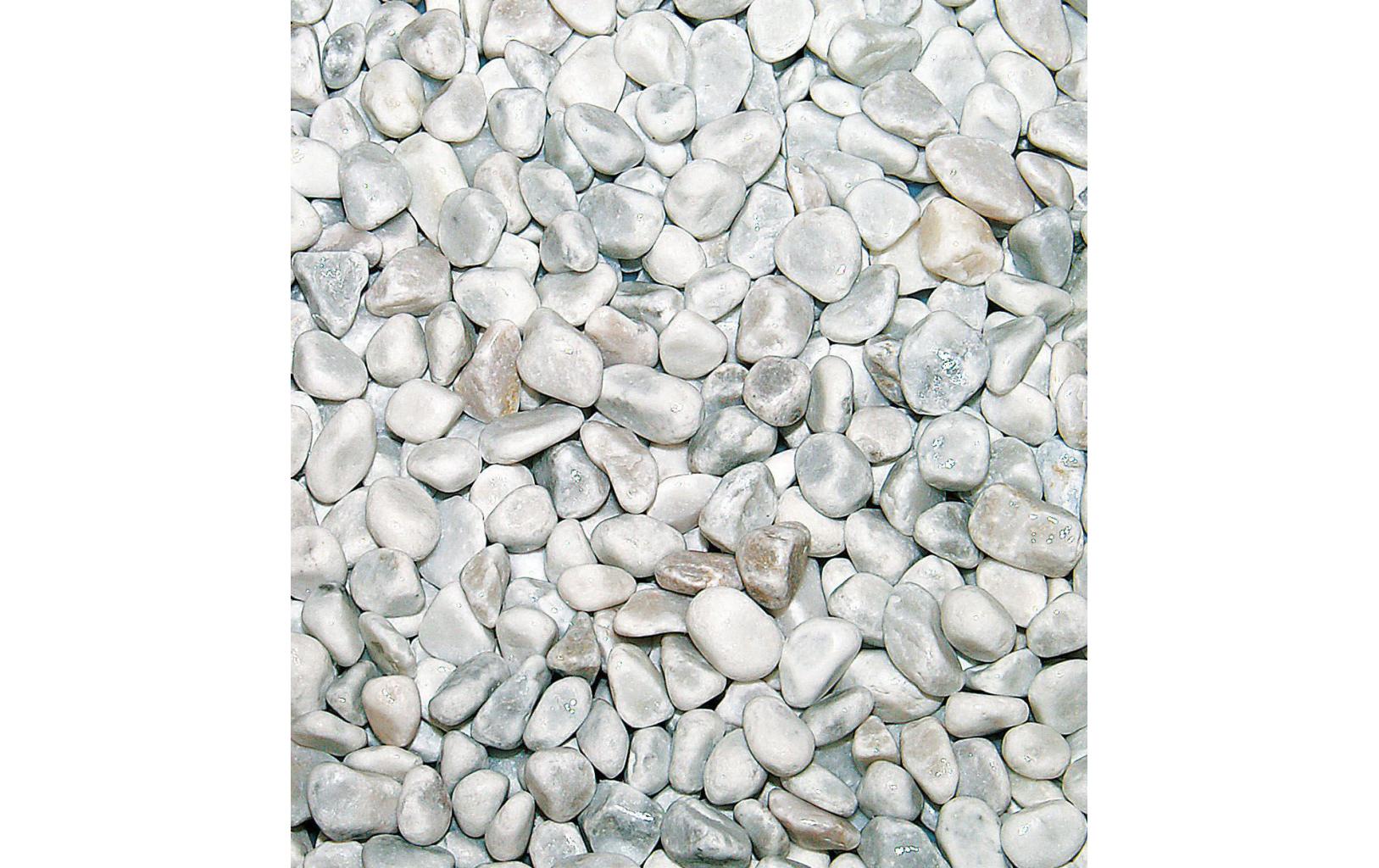 Ambiance Bianco Carrara Dekosteine – 1–3 cm – Stein, grau, weiss