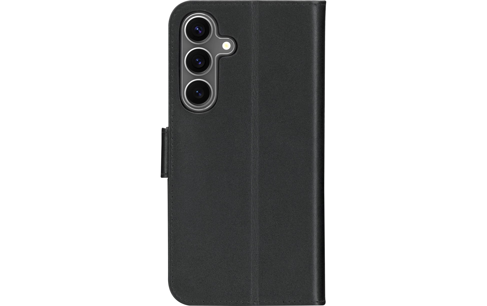 dbramante1928 Copenhagen – Wallethülle – für Samsung Galaxy S25+ – 3 Kartenfächer, Leder, Schwarz