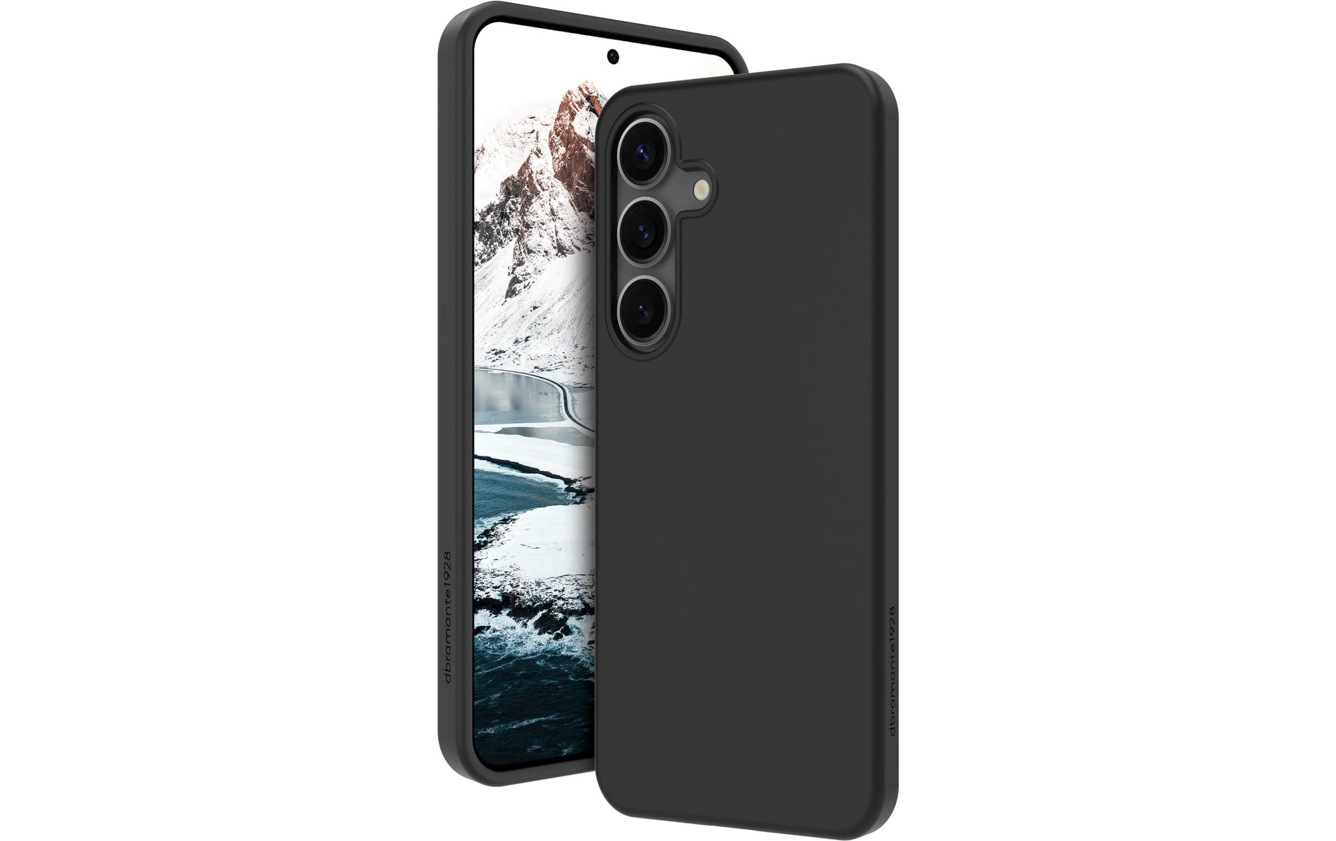 dbramante1928 Costa Rica Backcover – für Samsung Galaxy S25, Recycling-Kunststoff, schwarz, kratzfest