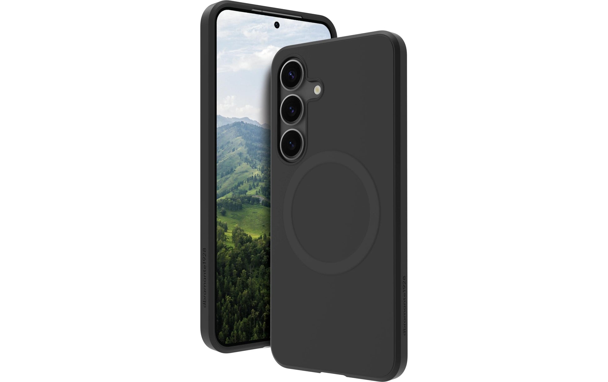 dbramante1928 Greenland Pro Backcover – für Samsung Galaxy S25, bis 1,2 m sturzsicher, kabelloses Laden