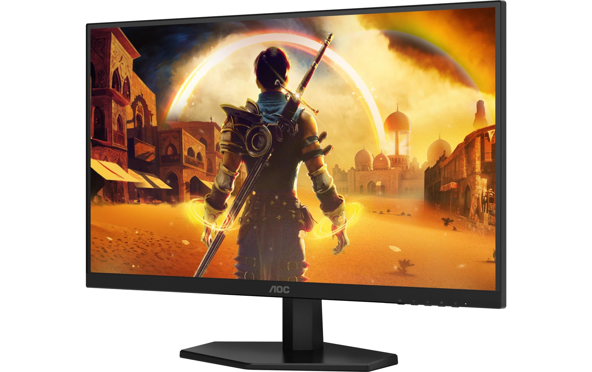 AOC Q27G42XNE – Monitor, 27" 2560 × 1440 (WQHD), VA, 180 Hz, Adaptive Sync, Integrierte Lautsprecher, Schwarz