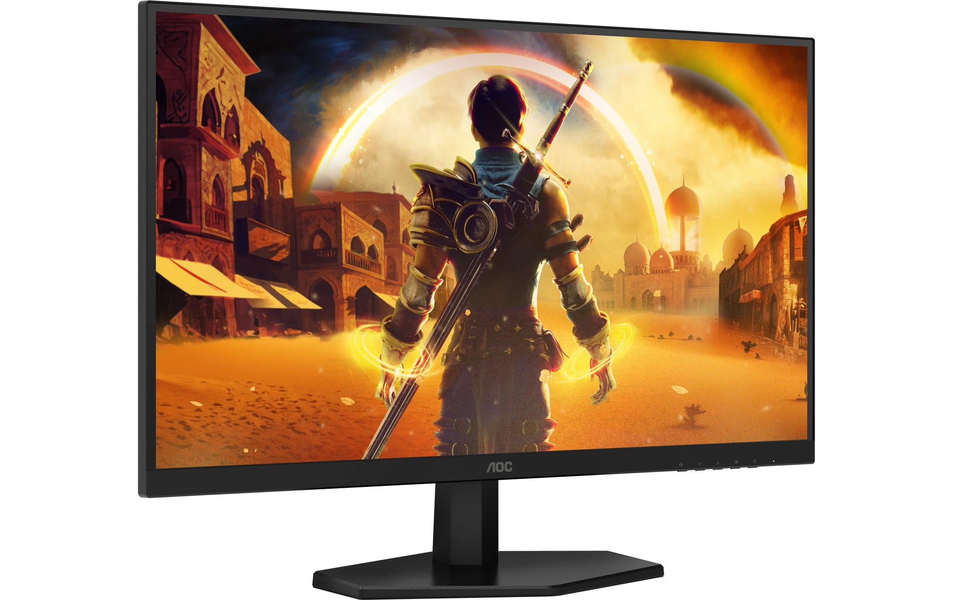 AOC Q27G42XNE – Monitor, 27" 2560 × 1440 (WQHD), VA, 180 Hz, Adaptive Sync, Integrierte Lautsprecher, Schwarz