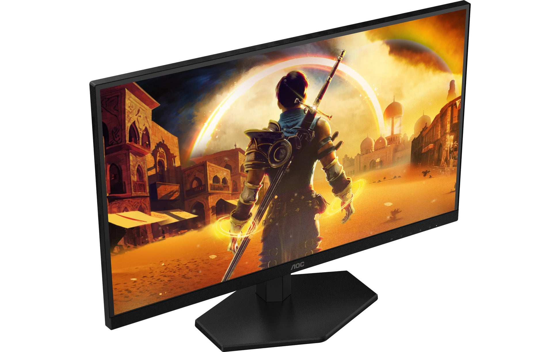 AOC Q27G42XNE – Monitor, 27" 2560 × 1440 (WQHD), VA, 180 Hz, Adaptive Sync, Integrierte Lautsprecher, Schwarz