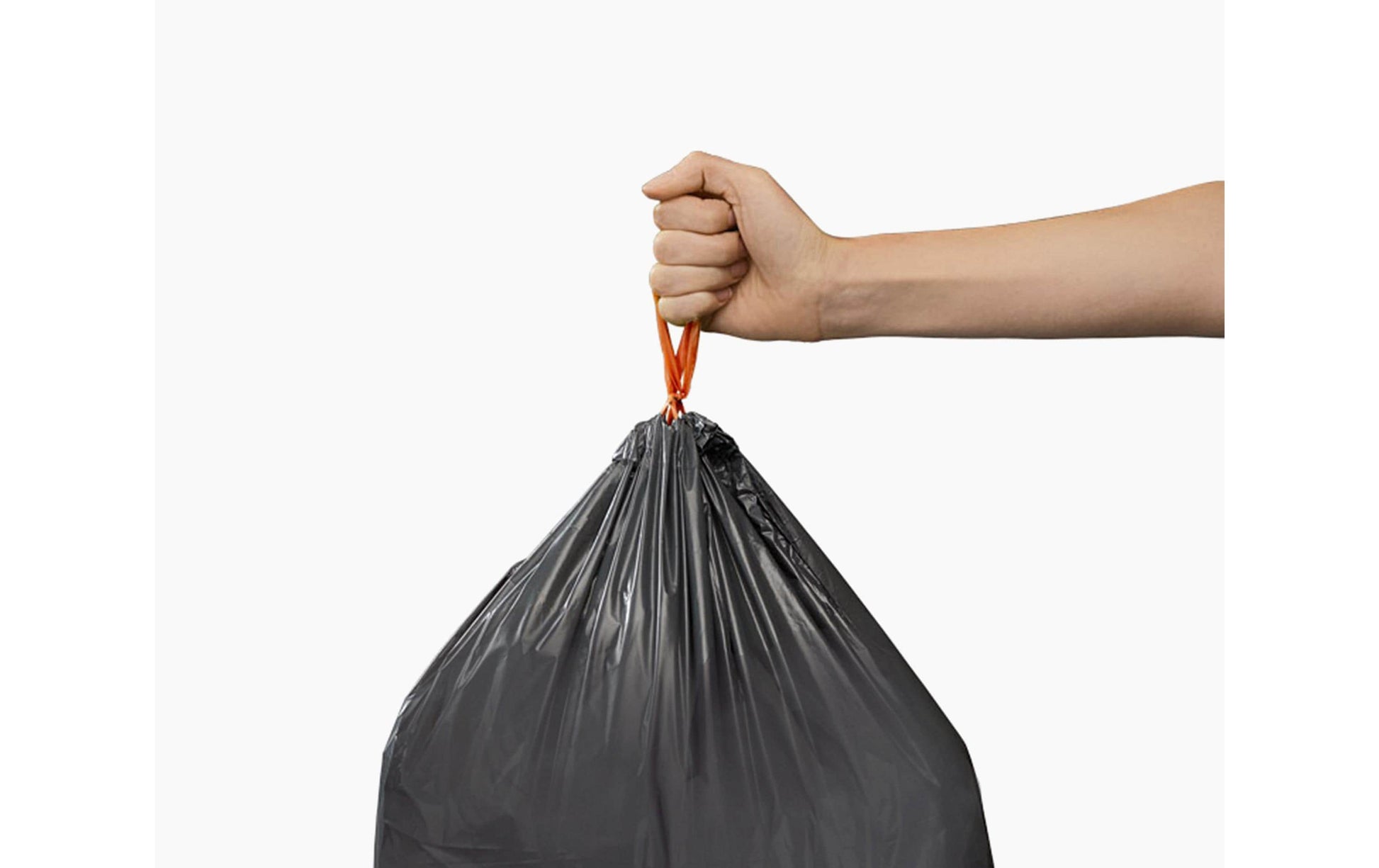 Joseph Joseph Kehrichtsack für IW6 – 30 l, mit Zugband, Recycling-Kunststoff, grau, 580 × 505 mm, 20 Stk