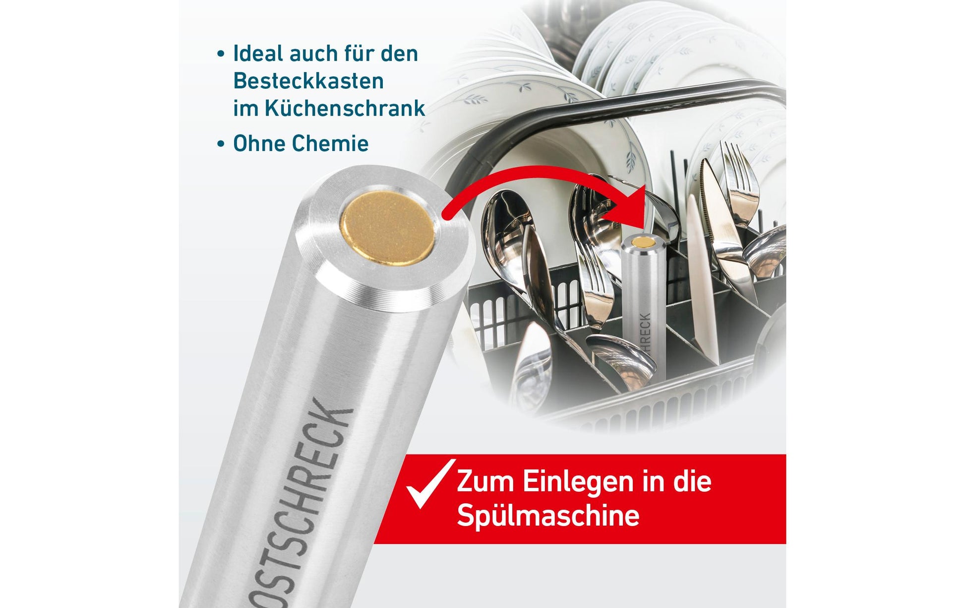 Rokitta Rostschreck Rost-Entferner für Küche – Sticks – 1 Stk.