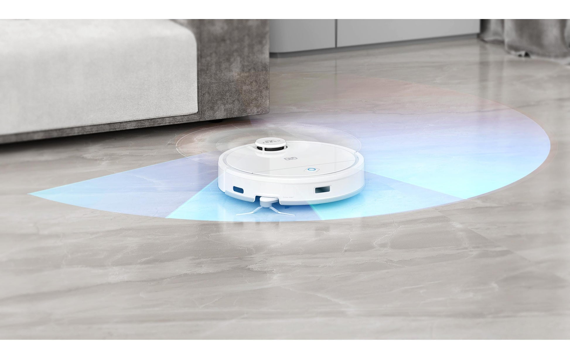 Hobot Roboterstaubsauger Legee Q10 – 0,4 l, Akkubetrieb, 6 Stufen, 35 × 35 × 9,8 cm