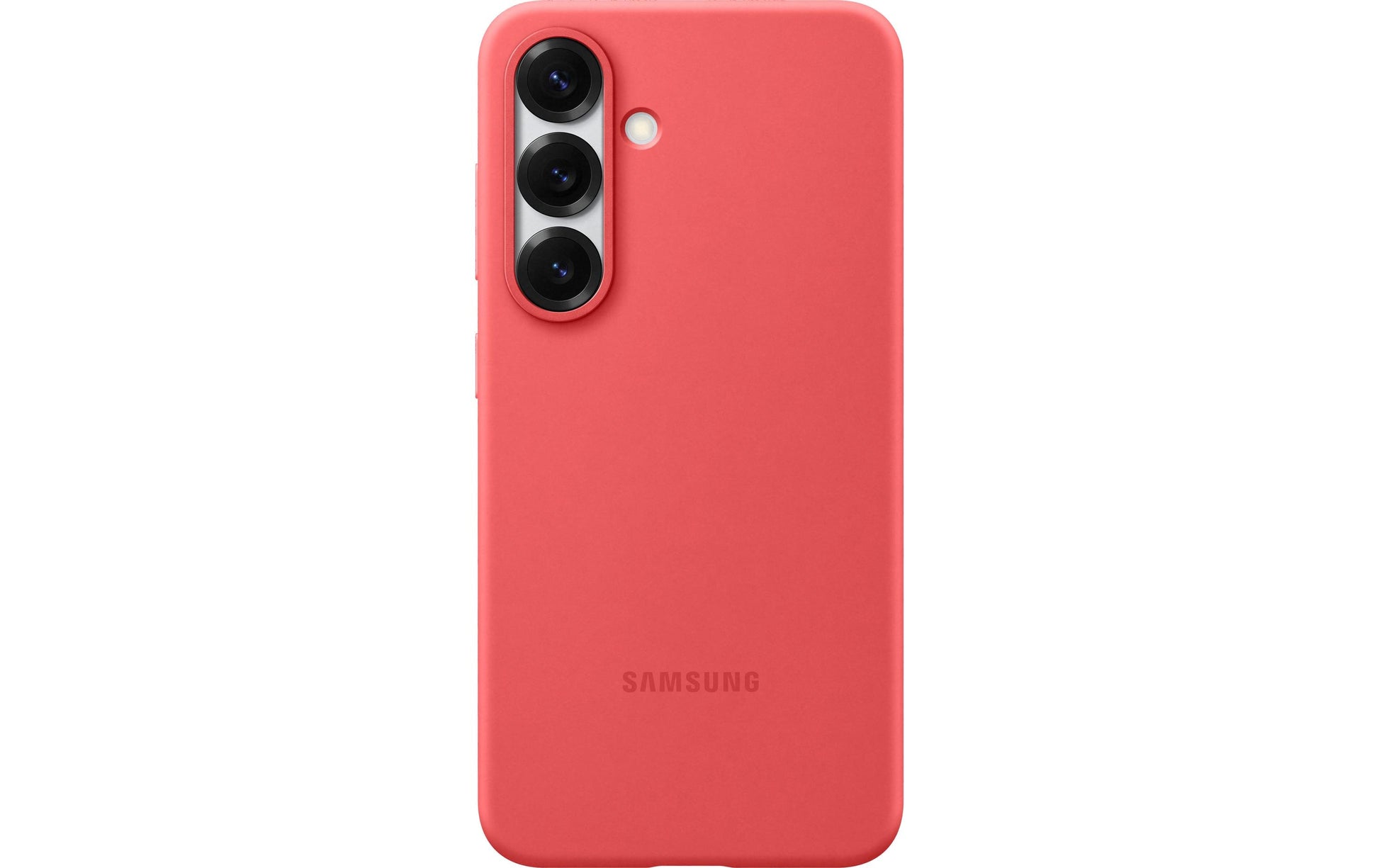 Samsung Backcover – für Samsung Galaxy S25, Silikon, Rot