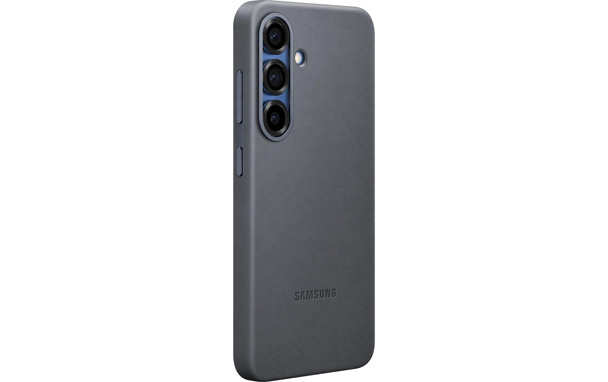 Samsung Kindsuit Backcover – für Samsung Galaxy S25, Leder, schwarz, tropfsicher, kratzresistent