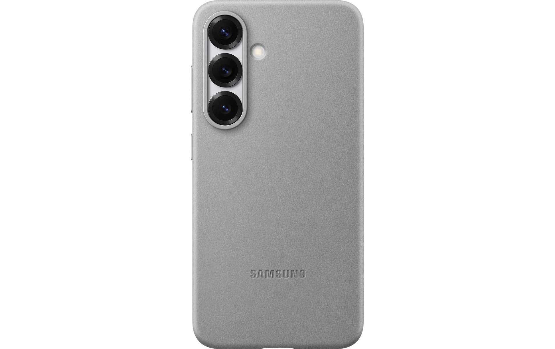 Samsung Backcover – für Samsung Galaxy S25 – grau – Leder