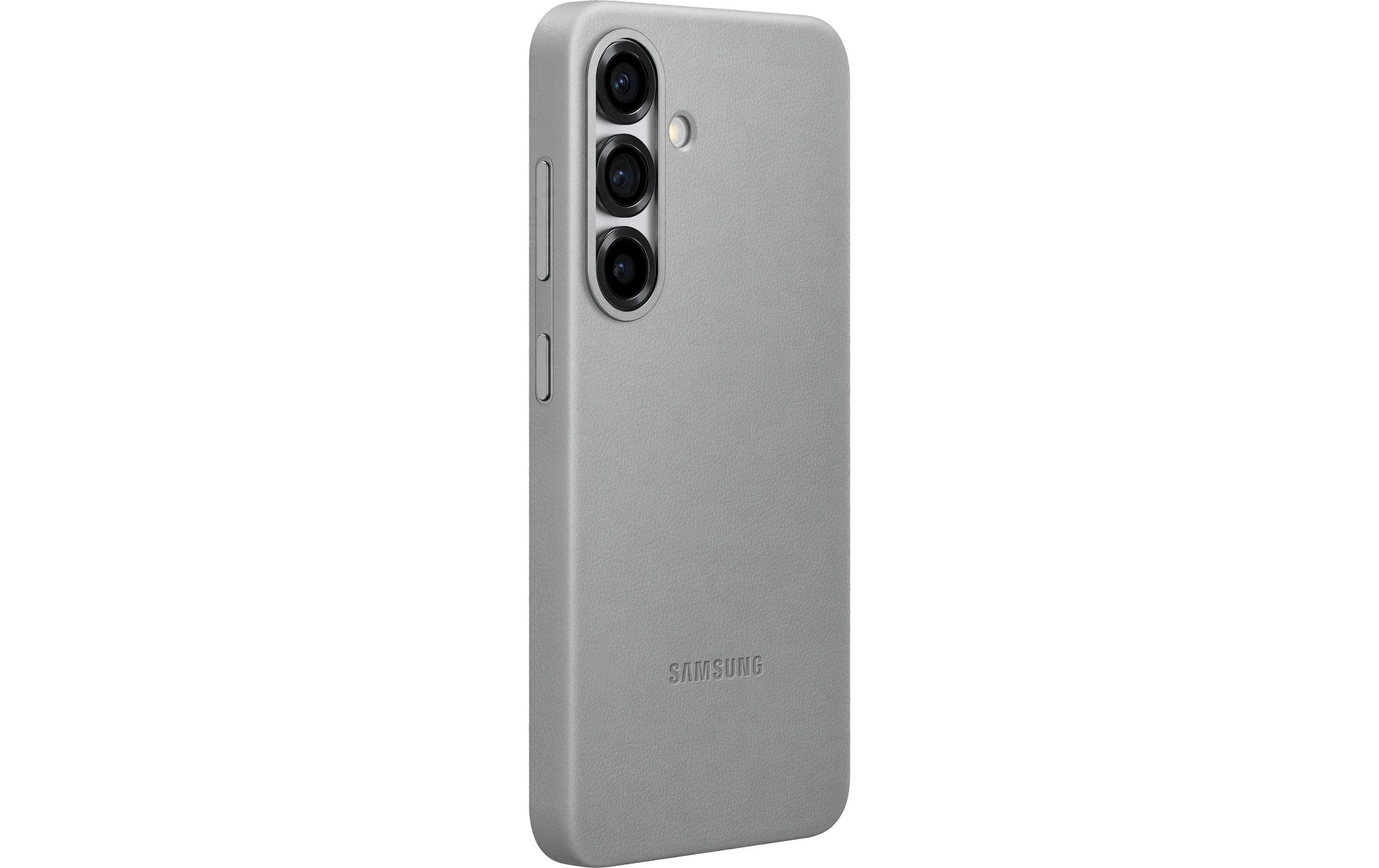 Samsung Backcover – für Samsung Galaxy S25 – grau – Leder