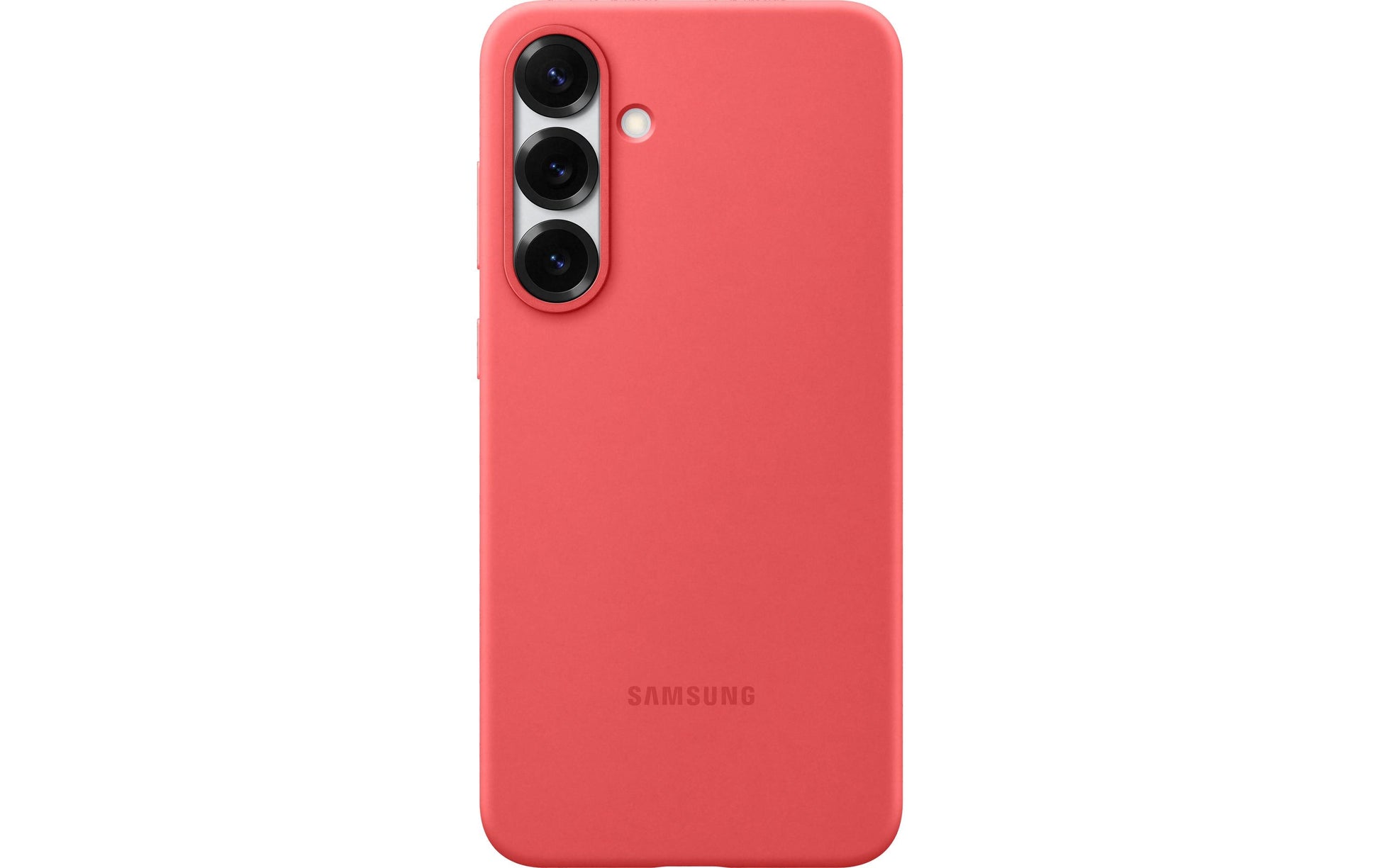 Samsung Backcover – für Samsung Galaxy S25+ – rot – Silikon, stossfest
