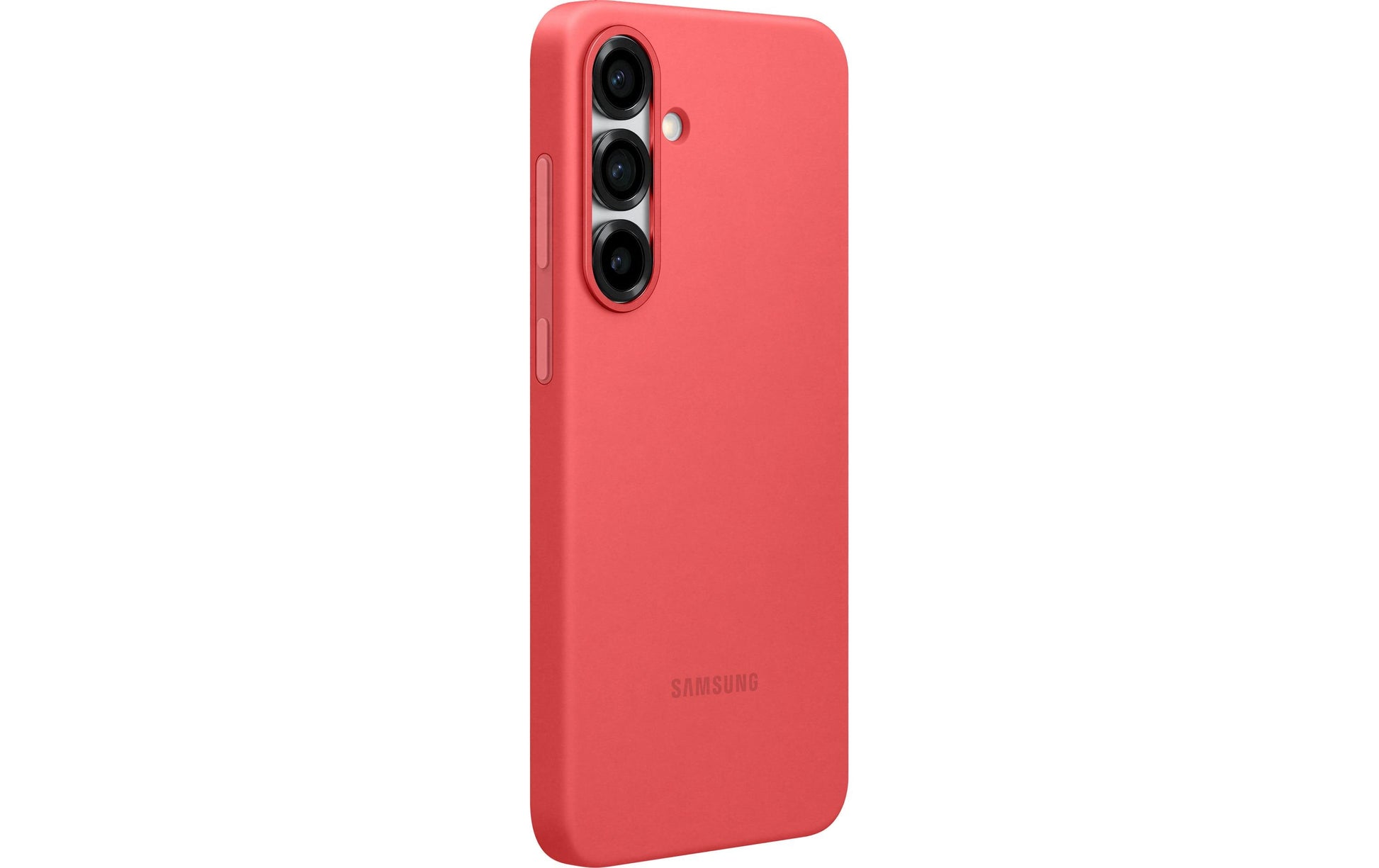 Samsung Backcover – für Samsung Galaxy S25+ – rot – Silikon, stossfest