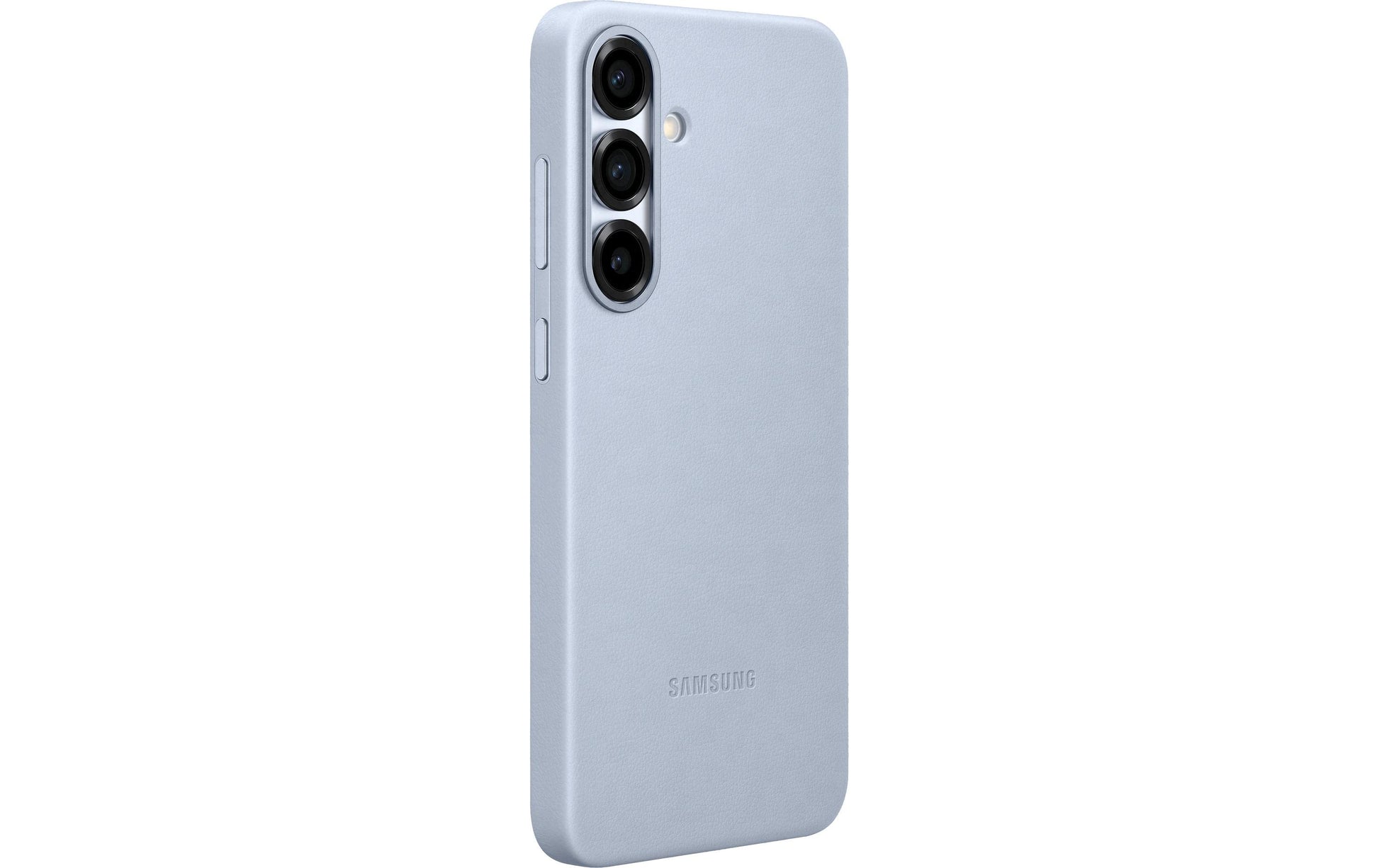 Samsung Backcover – für Samsung Galaxy S25+ – hellblau – Leder