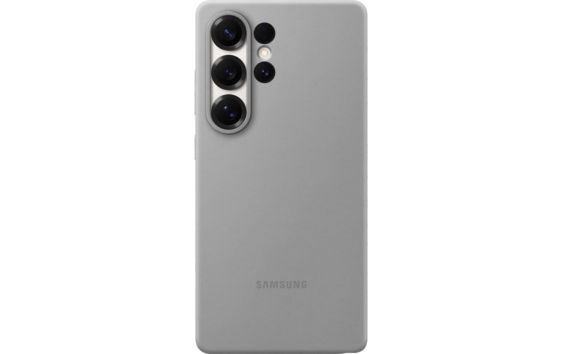 Samsung Backcover – für Samsung Galaxy S25 Ultra – grau – Silikon – stossfest