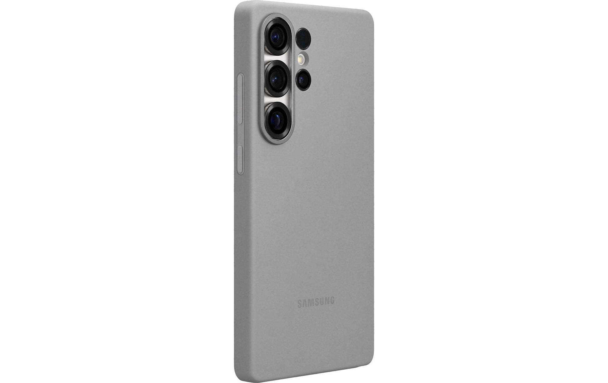 Samsung Backcover – für Samsung Galaxy S25 Ultra – grau – Silikon – stossfest