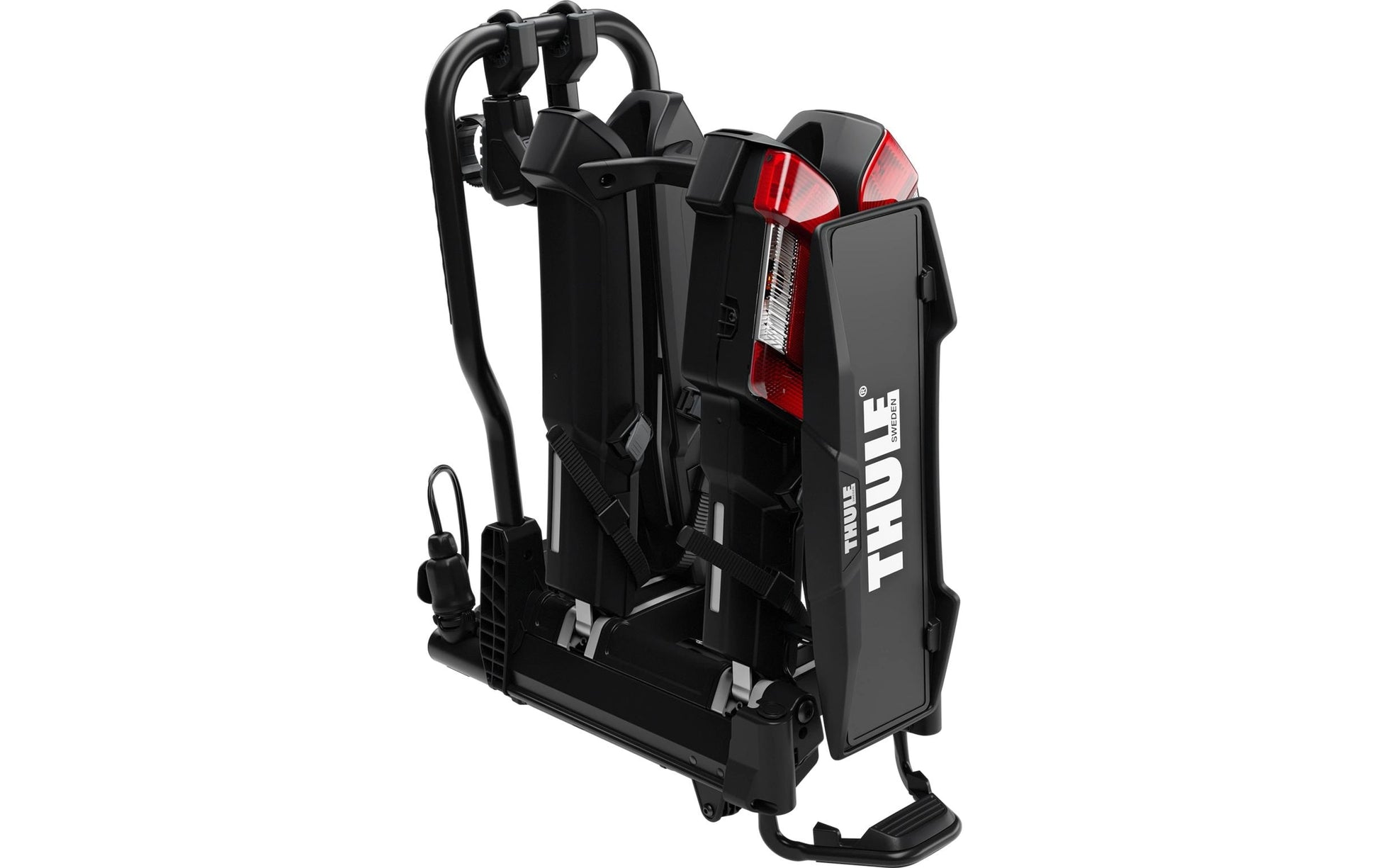 Thule Anhängerkupplungs-Fahrradträger EASYFOLD 3 – klappbar, 2 Fahrräder, max. 60 kg – für Anhängerkupplung
