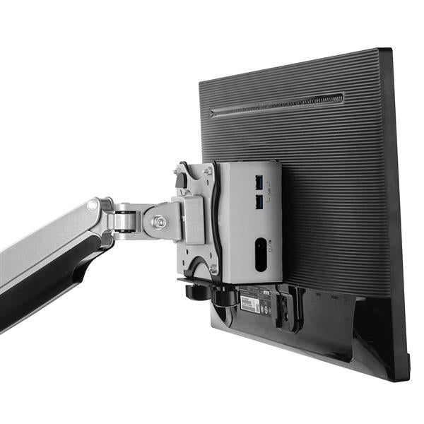 StarTech.com Thin Client Halterung – VESA-Adapterplatte – VESA 75×75/100×100 mm – bis 5 kg – Schwarz