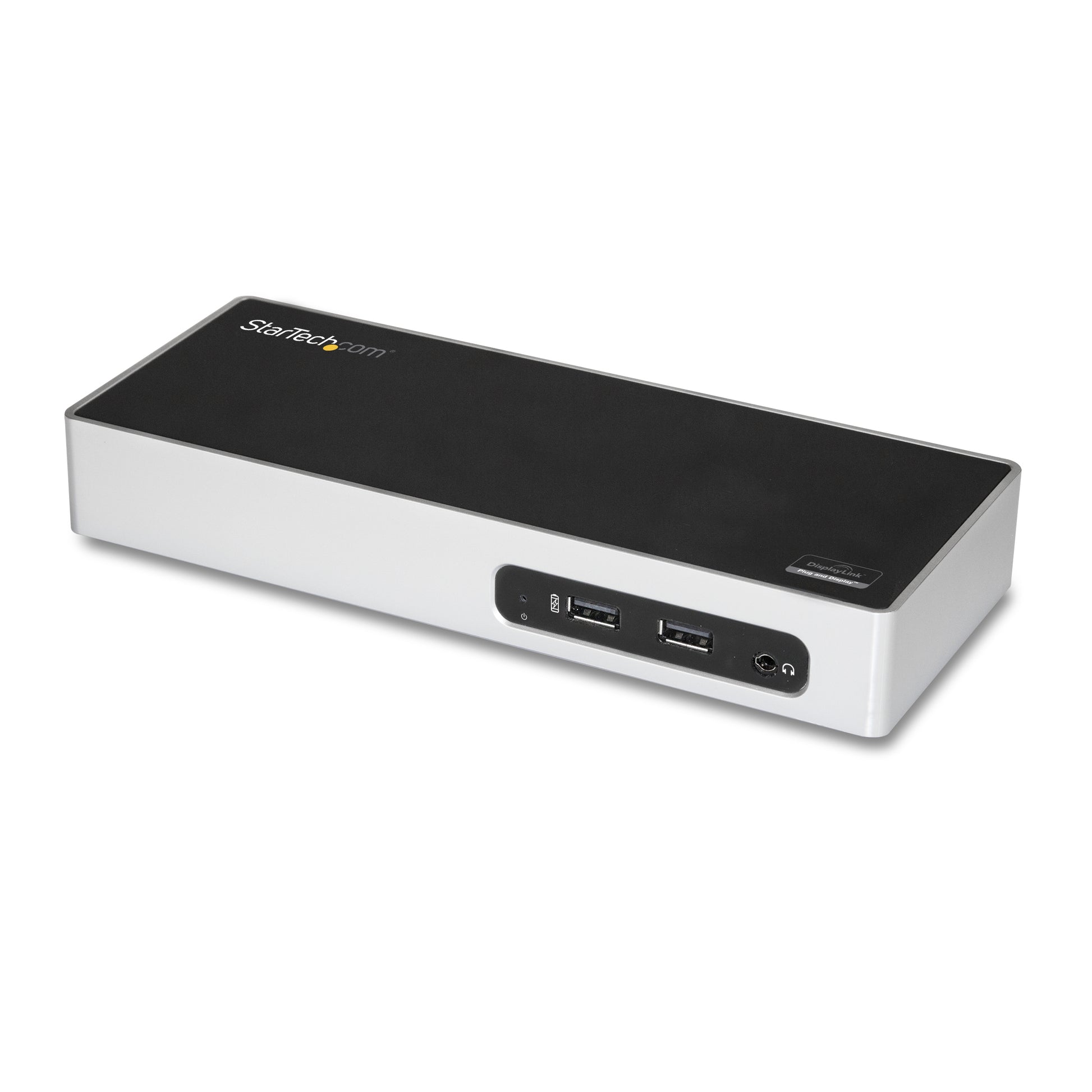 StarTech.com Dockingstation – USB-A, 1× HDMI, 1× DVI, 6× USB-A, GbE, 3,5 mm Audio, für Windows/Mac