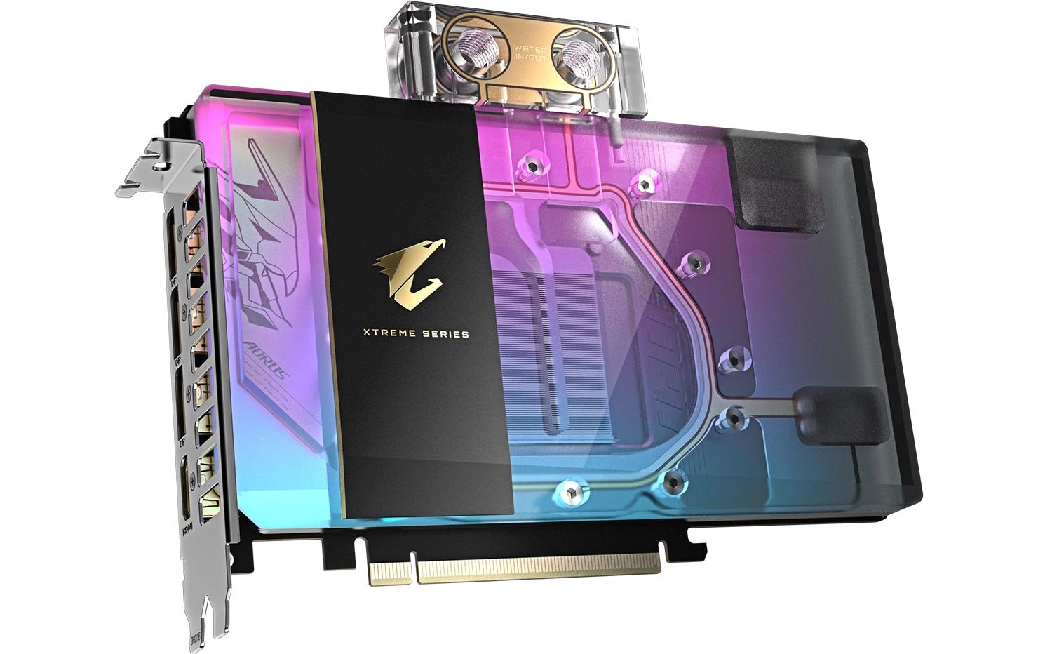 GIGABYTE AORUS GeForce RTX 5080 XTREME WATERFORCE WB 16G – Grafikkarte – 16 GB GDDR7, PCIe 5.0, 3×DP, 1×HDMI