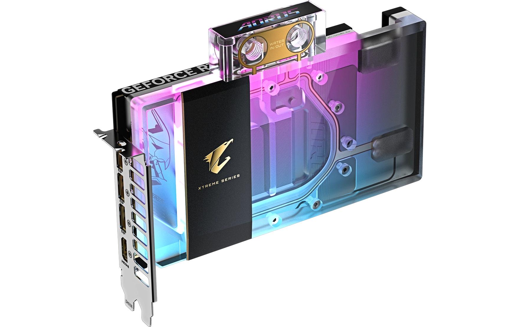 GIGABYTE AORUS GeForce RTX 5080 XTREME WATERFORCE WB 16G – Grafikkarte – 16 GB GDDR7, PCIe 5.0, 3×DP, 1×HDMI