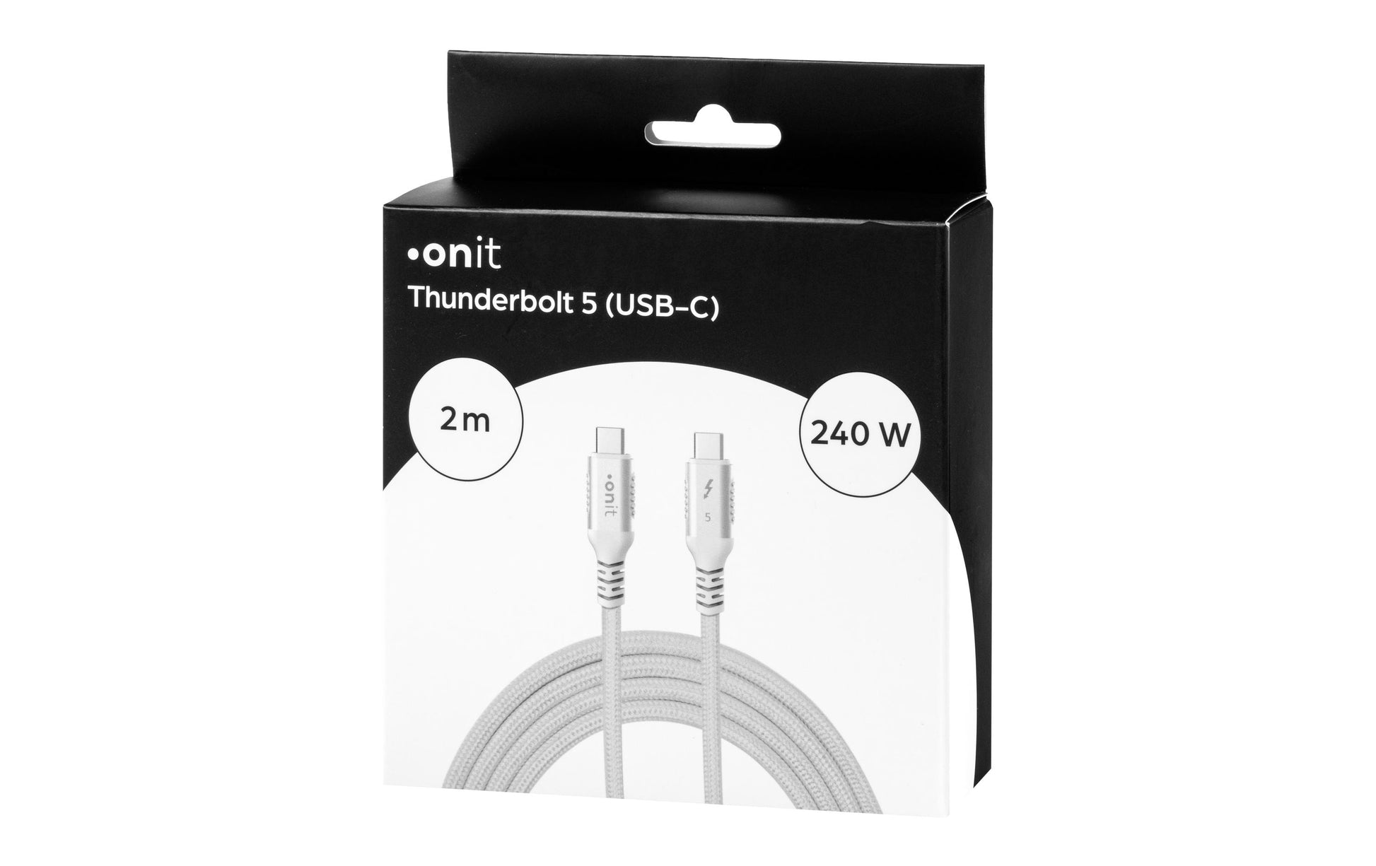 ONIT USB-Kabel, USB-C zu USB-C, 2 m, Lade-/Datenkabel