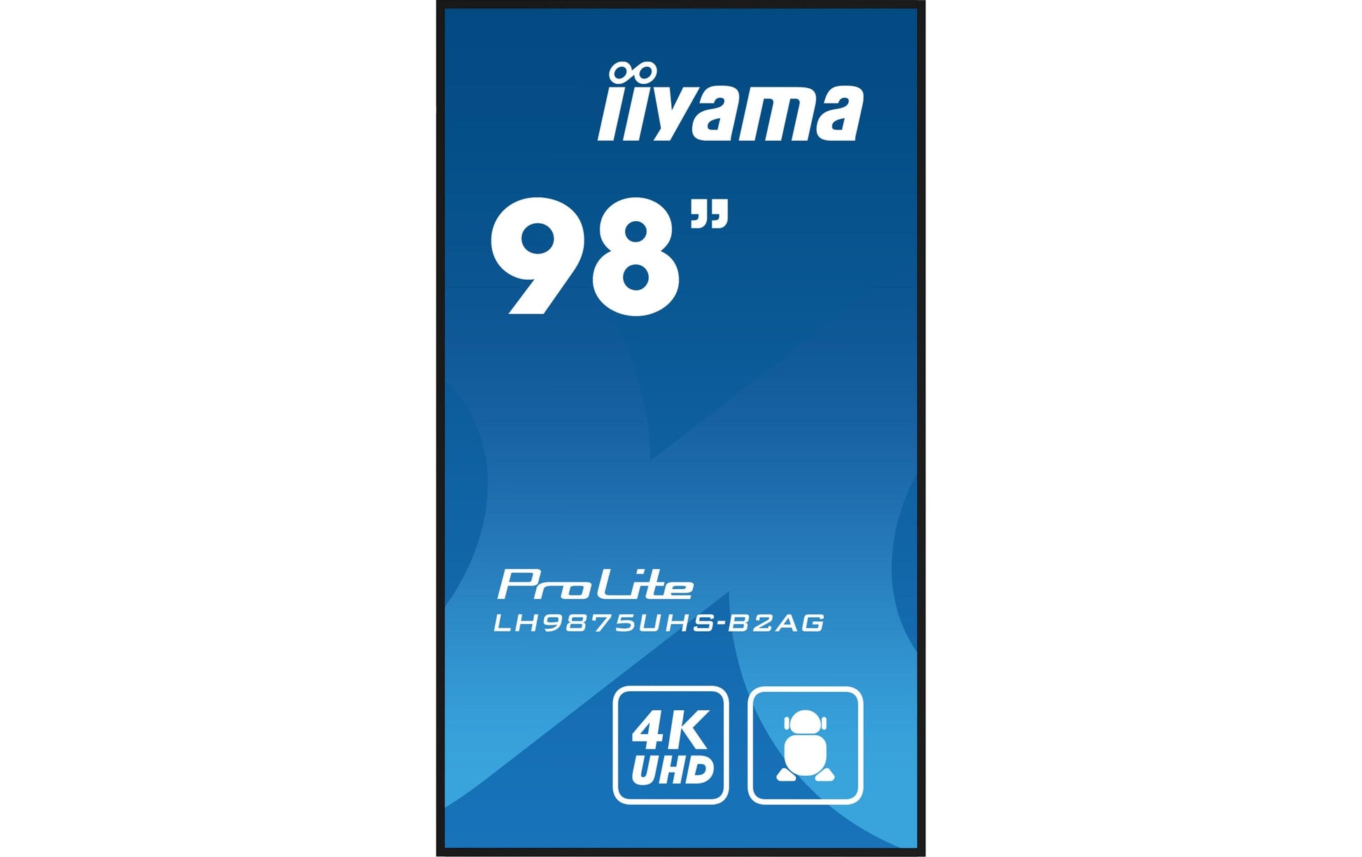 iiyama ProLite – Signage-Display, 97,5", 3840 × 1600, 500 cd/m², 24/7, OPS