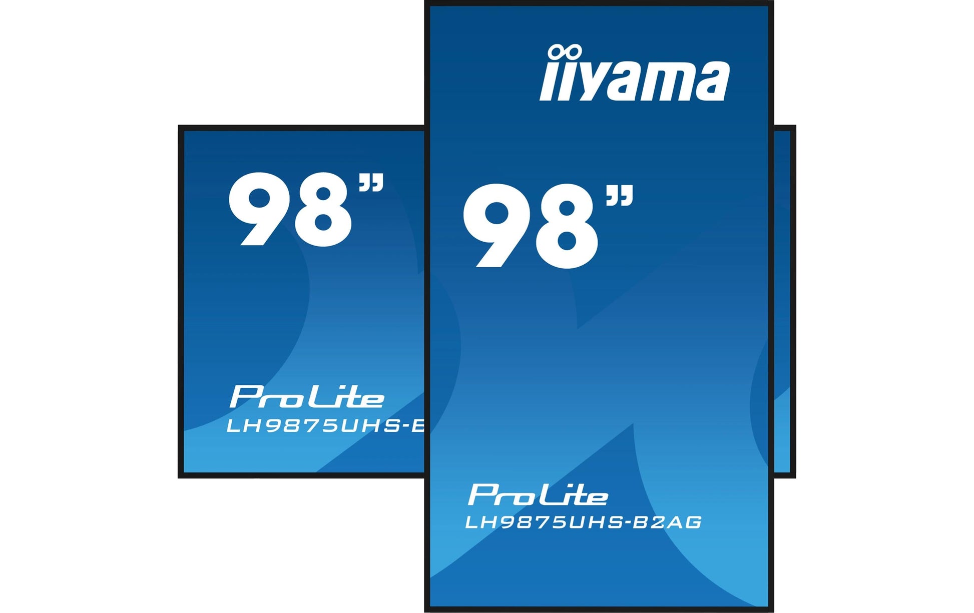 iiyama ProLite – Signage-Display, 97,5", 3840 × 1600, 500 cd/m², 24/7, OPS