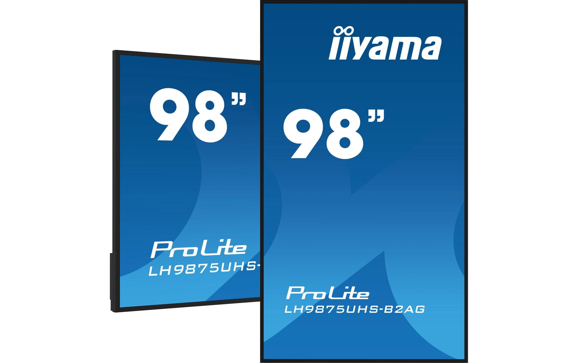 iiyama ProLite – Signage-Display, 97,5", 3840 × 1600, 500 cd/m², 24/7, OPS