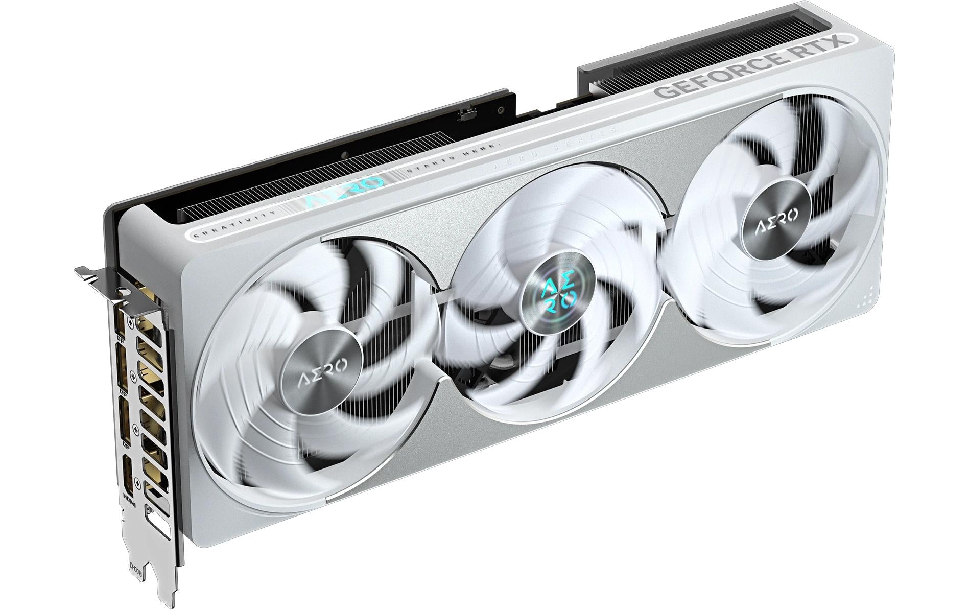 GIGABYTE GeForce RTX 5080 AERO OC SFF 16G – PCIe Grafikkarte – 3×DisplayPort, 1×HDMI, PCIe 5.0, 1×16‑pin