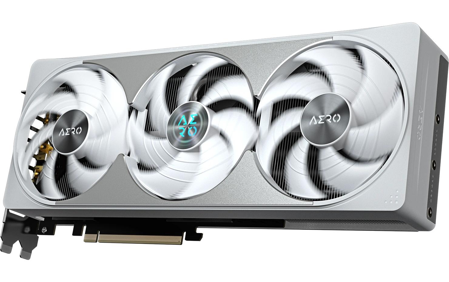 GIGABYTE GeForce RTX 5080 AERO OC SFF 16G – PCIe Grafikkarte – 3×DisplayPort, 1×HDMI, PCIe 5.0, 1×16‑pin