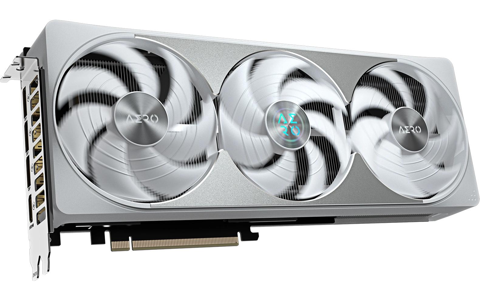 GIGABYTE GeForce RTX 5080 AERO OC SFF 16G – PCIe Grafikkarte – 3×DisplayPort, 1×HDMI, PCIe 5.0, 1×16‑pin