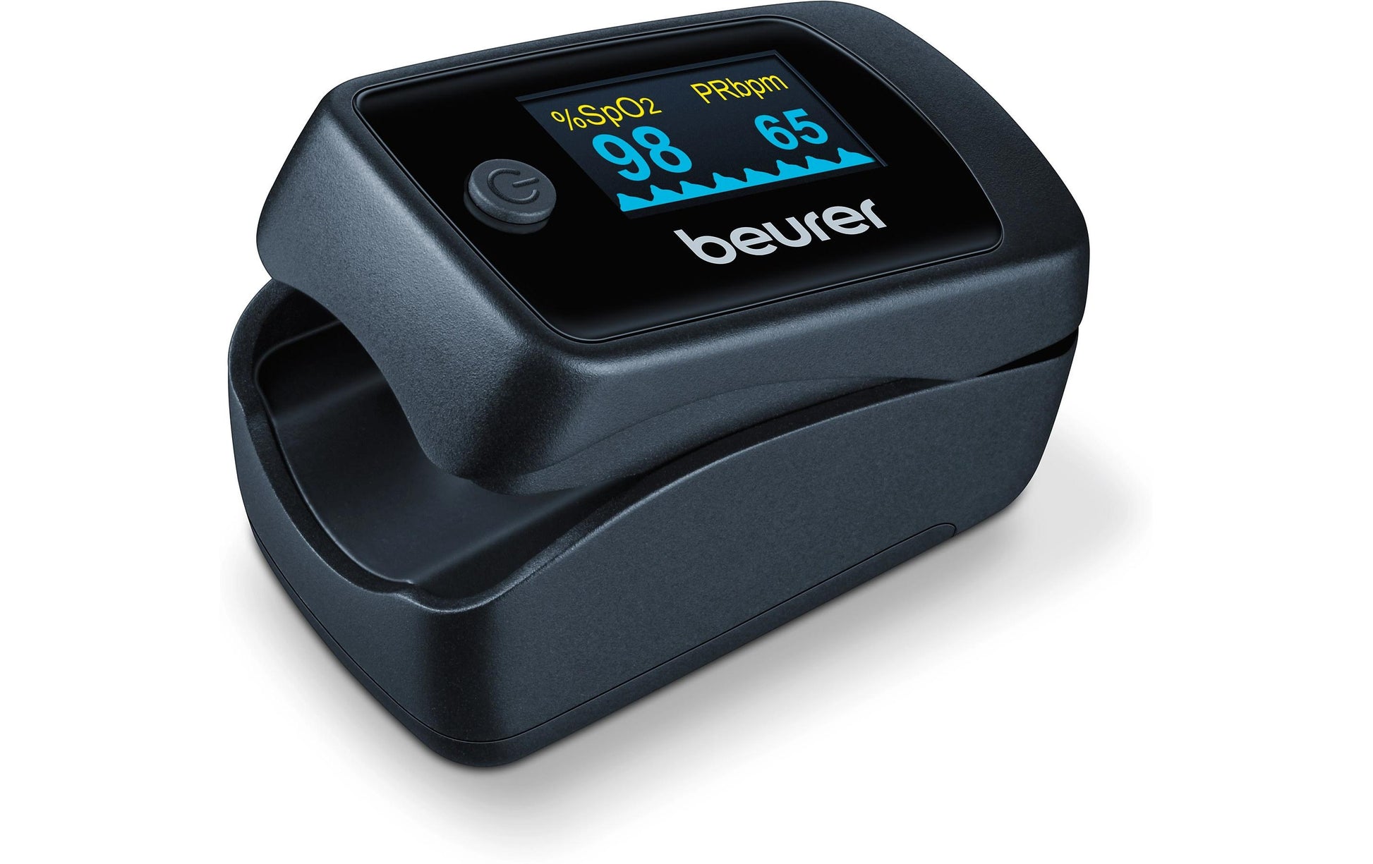Beurer Pulsoxymeter PO45 – SpO2, Pulsfrequenz, PMI